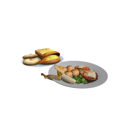 Realistic Prison Food meals