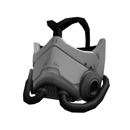 White Elite Army Mask Roblox item