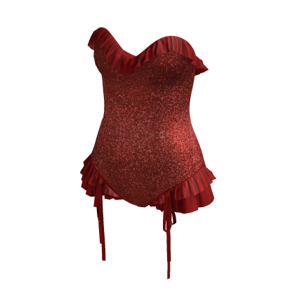 Crimson Heart Valentine Bodysuit thumbnail