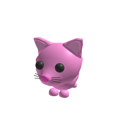 adopt me pink cat