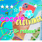 - coco’s clothing! -