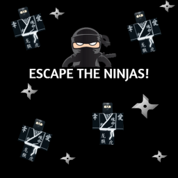 Escape the Strong Ninjas! Super Easy Obby!