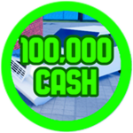 100,000 cash