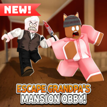  NEW Escape Grandpa's Mansion Obby!