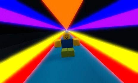 SLIDE DOWN MEGA SLIDE RAINBOW SIMULATOR