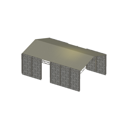 [💎✨] Military Vehicle Shed Army Base Bunker B