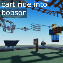 Cart Ride Into Bobson