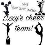 Izzys cheer team