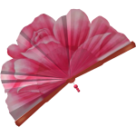 Rose Paper Fan
