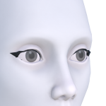 Anime Style 1 - Eyelashes