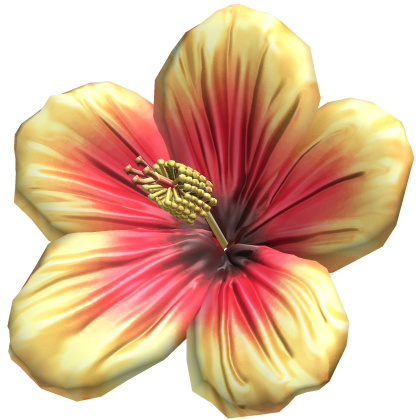 Hibiscus Summer Flower Hair Roblox item