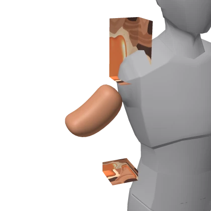 Cute Mini Bread (Peanut Butter) - Right Arm Roblox item thumbnail