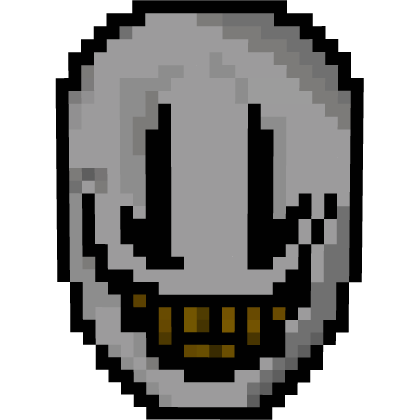 Creepy Pixel Grin Mask