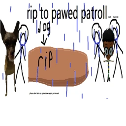 rip pawed patroll (funeral) (sad) icon