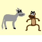 Monkeys and Donkeys!