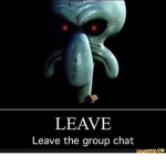 LEAVE NOW OR ELSE