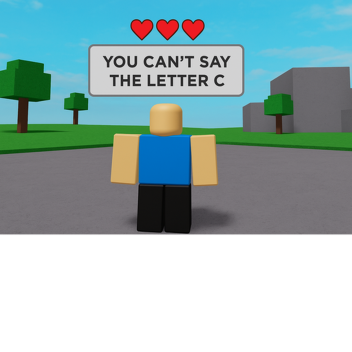 Do not say your letter!