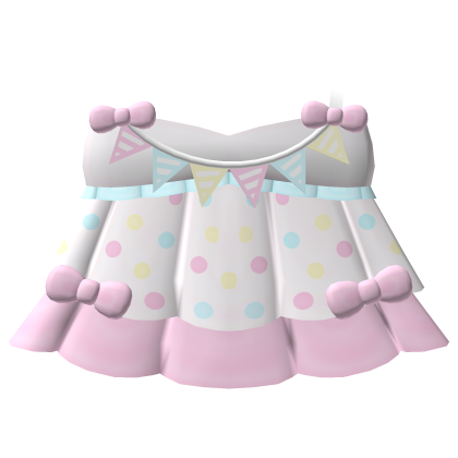 ︵‧˚♡ birthday girl dress Roblox item