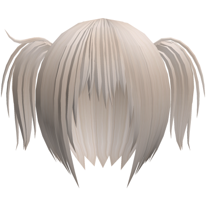 vkei messy emo pigtails in blonde Roblox item