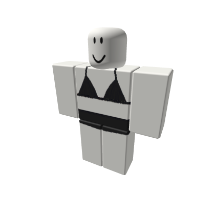Black bathing suit roblox store