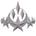 Pastel Pink & White Lunar Crown