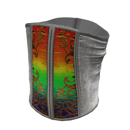 Rainbow Vampire Goth Corset