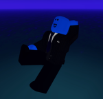 Blue suit guy community