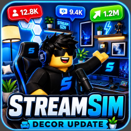 StreamSim [Early Access] | DECOR UPDATE! icon