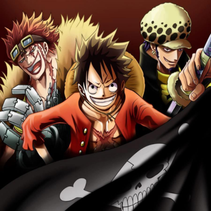 One piece luffy law and kid Roblox decal