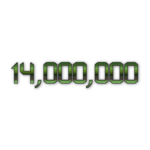 14,000,000 Visits