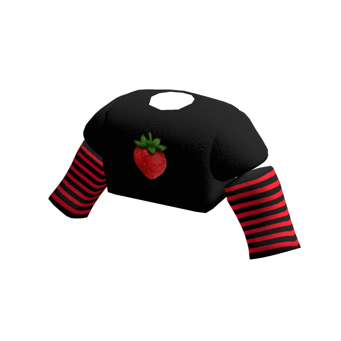 Strawberry crop top