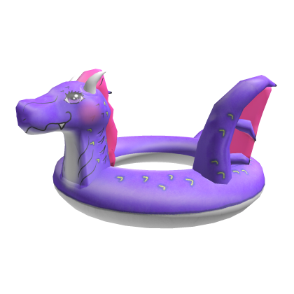 Cute Dragon Floatie Purple thumbnail