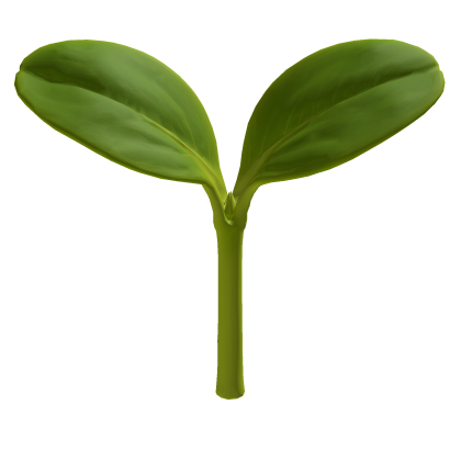 fresh leafy green sprout Roblox item