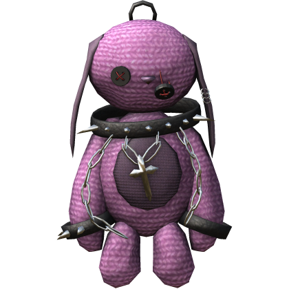 Pink Gothic Bunny Backpack