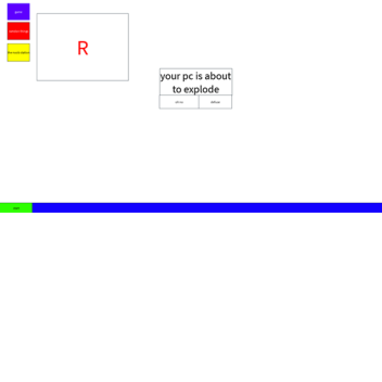 have a not narmal error message on your screen fix