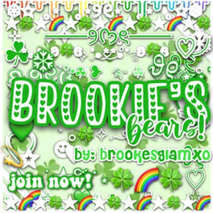 * ⋆ brookie’s bears !! ⋆ * Roblox group icon