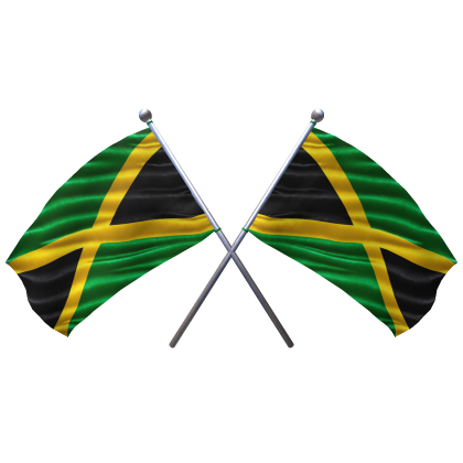 🇯🇲 Jamaica Shoulder Double Flag Roblox item