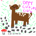 Deer cuties club