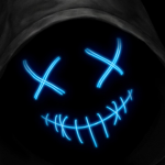 the masked blue fan club