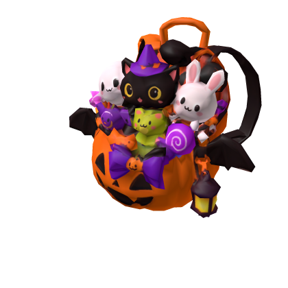 🎃 Spooky Pumpkin Friends Backpack