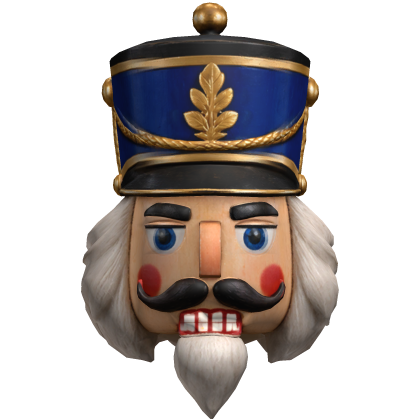 Blue Nutcracker Head