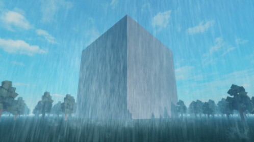 Foreboding Cube Of Concrete