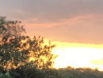 Atardecer del lindo sol