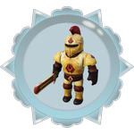 Silver Redcliff Knight