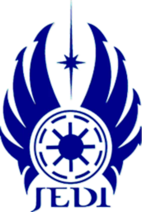 The Galactic Jedi ( TGJ ) Roblox group icon