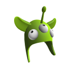 Clickbait Alien Beanie