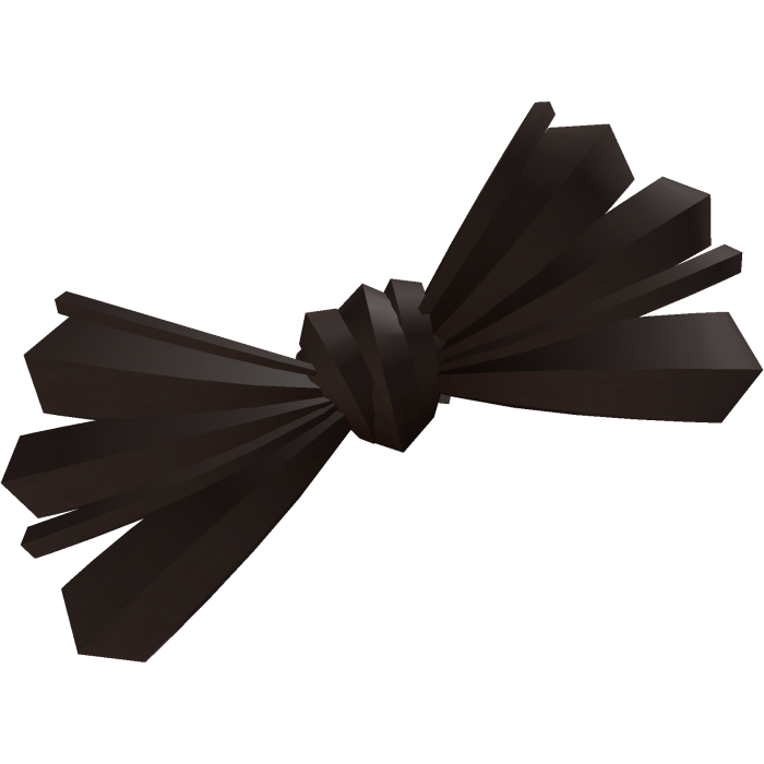 🕸️๋. ⭑ Mourning Scene Bow || Brown