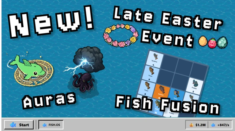 [BETA] FISH.OS - IDLE FISHING SIMULATOR