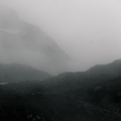 Aesthetic Foggy & Misty Mountains Roblox decal