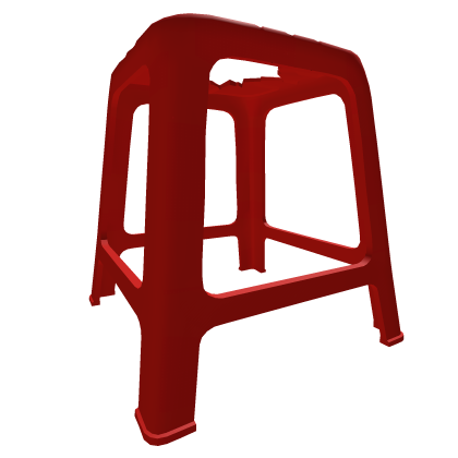 Plastic Chair Stuck On Leg